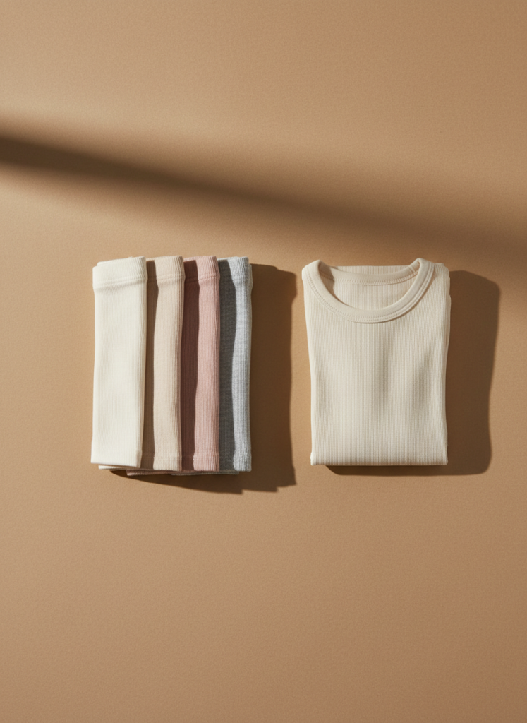 Kit de calcinhas e camiseta infantil em algodão, da Friburgo Fashion Hub